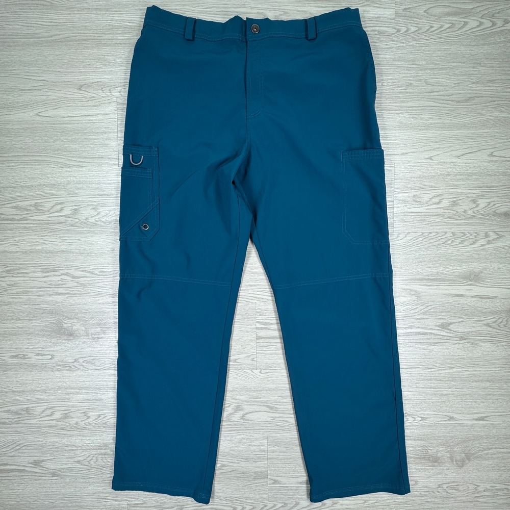 Cherokee Infinity Men's Scrub Pants Large Tapered Leg Medical Clinical Workwear